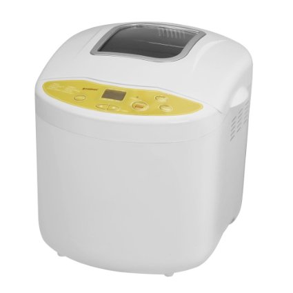 Breadman TR520 Programmable Bread Maker for 1 1 12  and 2-Pound Loaves Cream