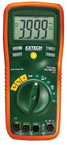 Extech EX430 True RMS Autoranging Multimeter