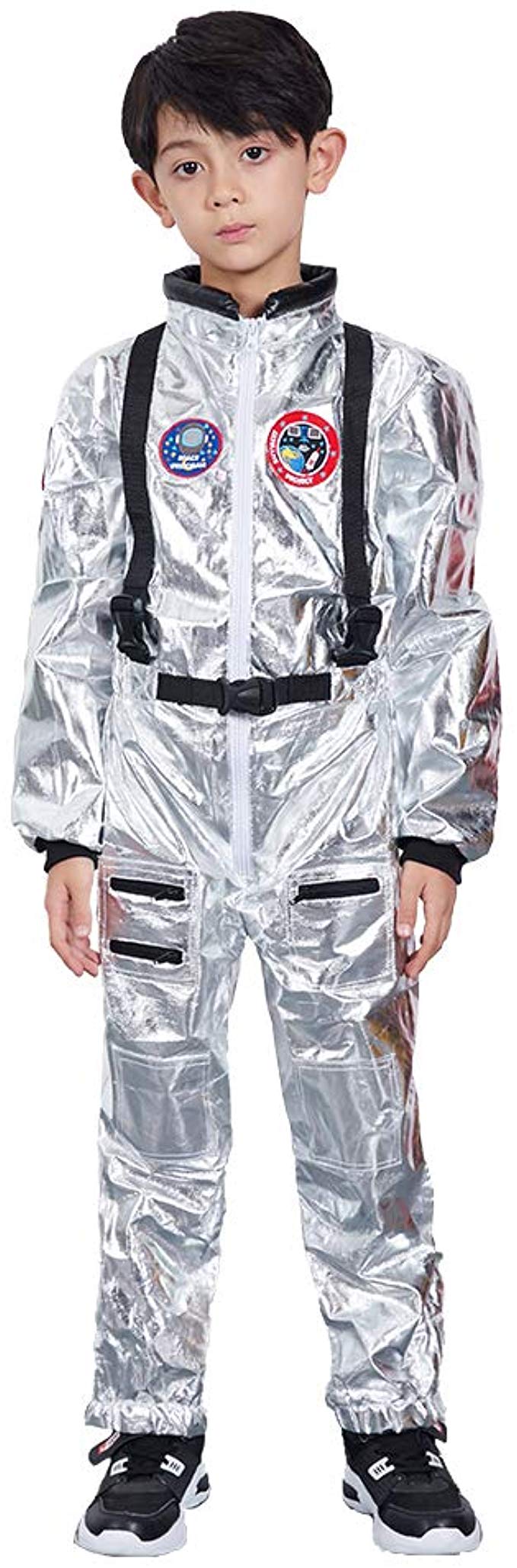 Megartico Kids Astronaut Suit Space Pilot Costume