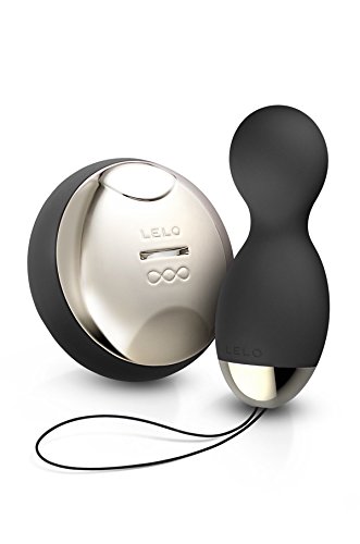 LELO Hula Beads Vibrating and Rotating Ben Wa Pleasure Balls, Waterproof, Black