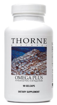 Thorne Research - Omega Plus - An Essential Fatty Acid Supplement with Omega-3 and Omega-6 - 90 Gelcaps