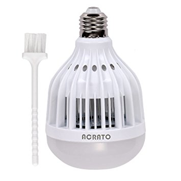 ACRATO Bug Zapper Mosquito Killer Bulb Mosquito Killer Lamp Pest Control Mosquito Repellent Trap 3 Modes Light for Killing Insects Indoor and Outdoor