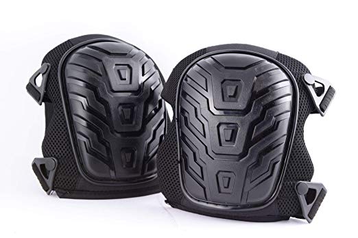 Heavy Duty Knee Pads, Extreme Comfort Gel Cushions, Easy Clip Adjustable Straps, Fits Men & Women with Carry/Storage Bag by ConcealmentClothes