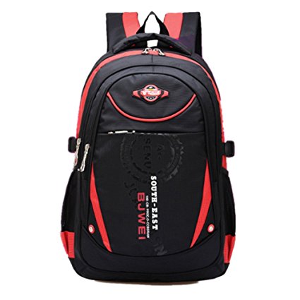MAYZERO Waterproof School Bag Durable Travel Camping Backpack for Boys and Girls