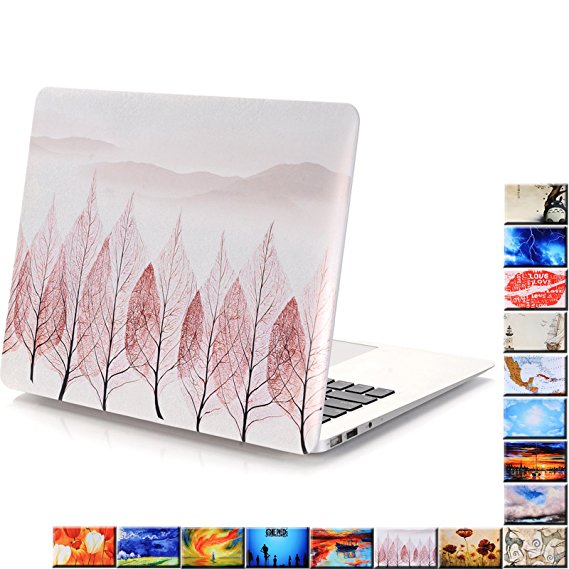 YMIX  Plastic Cover Snap on Hard Protective Case for MacBook Retina 12"(A1534) , Hu Poplar