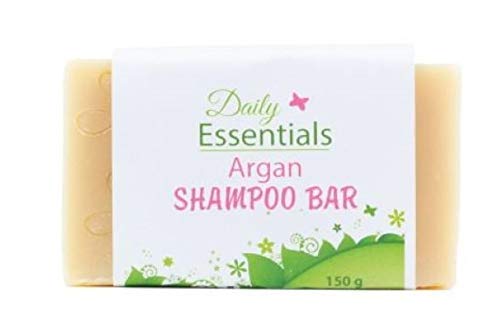 Natural Argan Shampoo Bar for Daily Use Effective Dry Scalp and Dandruff Treatment Generous 150g Solid Soap