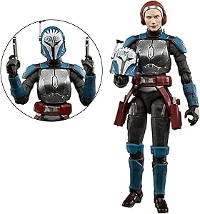 Star Wars The Vintage Collection BO-Katan Kryze Spielzeug, 9,5 cm große The Mandalorian Figur ab 4 Jahren