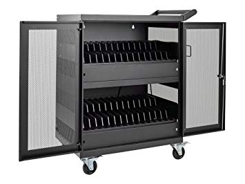 Tripp Lite 32-Port AC Charging Cart Storage Station for Chromebooks, Laptops & Tablets (CSC32AC)