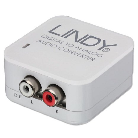LINDY SPDIF Digital to Analogue Stereo Audio Converter