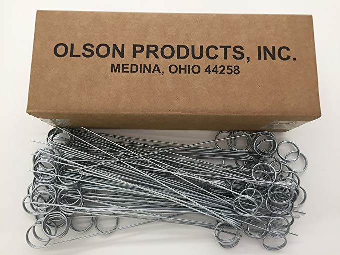 Olson Products Inc. 12 Inch Long Wire Holder for Sticky Traps (100 Pack)
