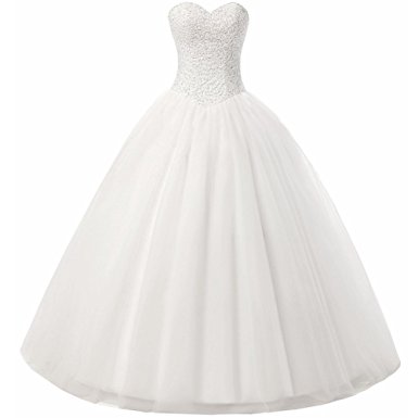 Beautyprom Women's Ball Gown Bridal Wedding Dresses