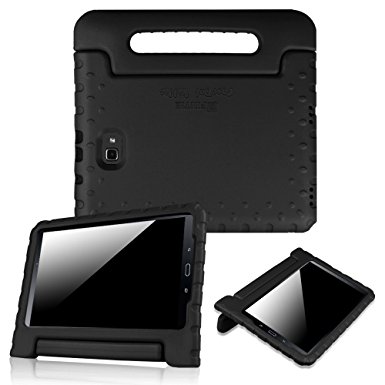 Fintie Samsung Galaxy Tab A 10.1 Case - Light Weight Shock Proof Convertible Handle Stand Kids Friendly Cover for Samsung Galaxy Tab A 10.1 Inch ( NO S Pen Version SM-T580/T585/T587 ) Tablet, Black