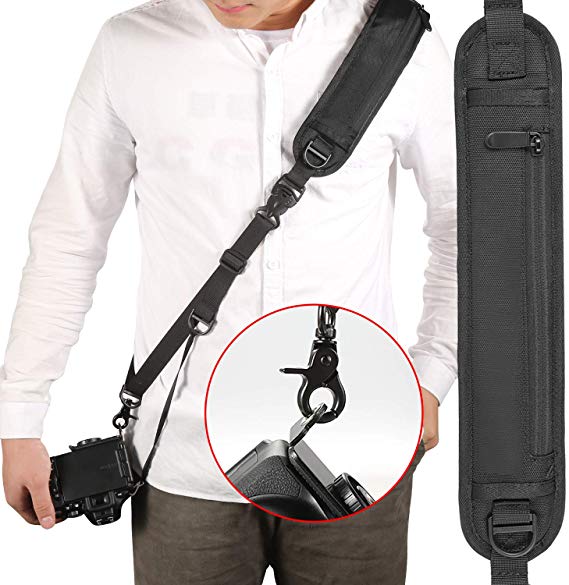 Veatree DSLR Camera Neck Strap, Quick Release Safety Tether Comfortable Durable Shoulder Sling Camera Strap