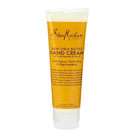 Shea Moisture Organic Raw Shea Butter Hand Cream w/ Frankincense & Myrrh - 4.4 oz.