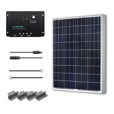 Renogy 100 Watts 12 Volts Polycrystalline Solar Starter Kit