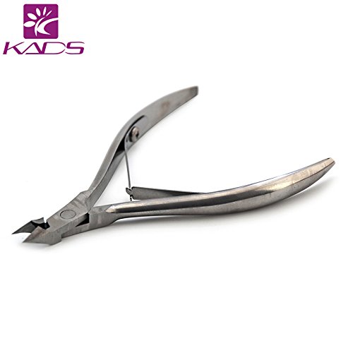 KADS 1pc Nail Art Stainless Steel Nail Cuticle Nipper Nail Cutter for Pedicure Manicure Plier Cutter Tool