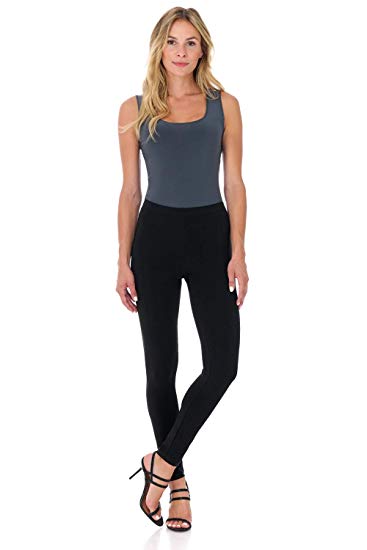 Rekucci Travel in Style - Women's Slim and Chic Blackout Legging