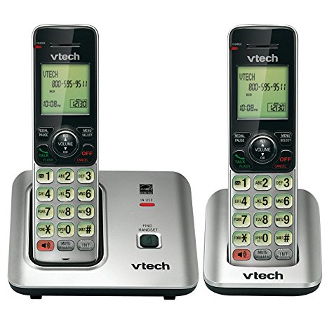 VTECH CS6619-2 DECT 6.0 CORDLESS PHONE WITH 2 HANDSETS (80-8612-00)