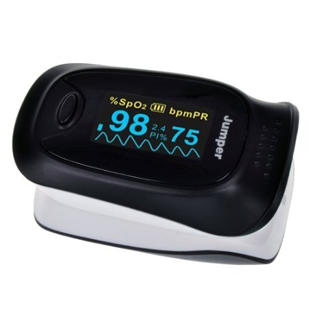 CE&FDA Approved JPD-500D Fingertip Pulse Oximeter Oximetry Blood Oxygen Saturation Monitor OLED Display