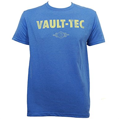 Fallout Vault Tec Heather Blue T-Shirt