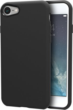 Silk iPhone 7 Grip Case - Base Grip for iPhone 7 [Slim Fit Lightweight Protective No-Slip Cover] - Black Onyx