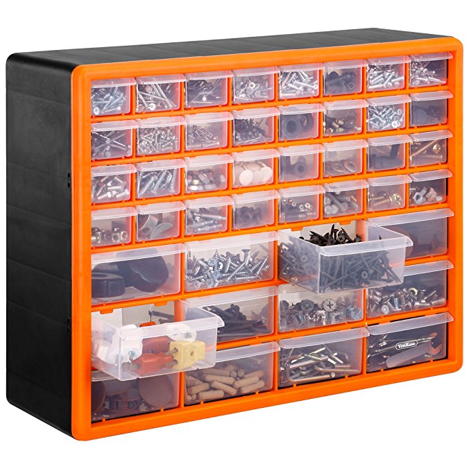 VonHaus 44 Multi Drawer Storage Cabinet Organiser