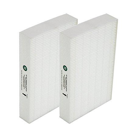 Replacement for Honeywell HEPA R Filter (HRF-R2) (Qty 2)