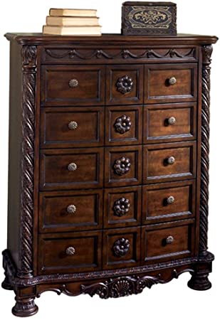 Signature Design by Ashley North Shore Dressing Chest, Brown
