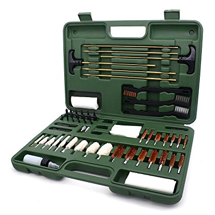 Forliver AR15 / M16/ M4 Cleaning Kit Universal Gun Cleaning Kit, Portable Metal Brushes Pistol Cleaning Kits
