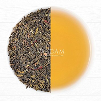 Kashmiri Kahwa Tea - India's Original Saffron Tea Chai (50 Cups), Premium Green Tea blended with Kashmiri Saffron, Almonds, Cardamom & Cinnamon - Supreme, Healthy & Delicious, Kashmiri Tea, 3.53oz