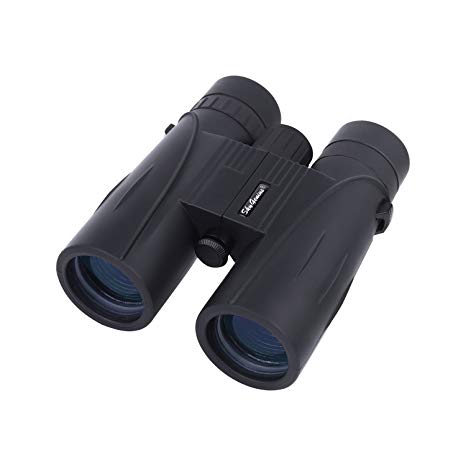 8x42 Full-Size Binoculars for Adults (BAK4, Green Lens), Durable HD Clarity Binoculars for Bird Watching Sightseeing Hunting Sporting Events, with Carrying Case Strap Lens Cap(1.68lb)