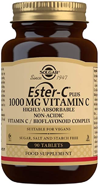 Solgar 1000 mg Ester-C Plus Vitamin C - 90 Tablets