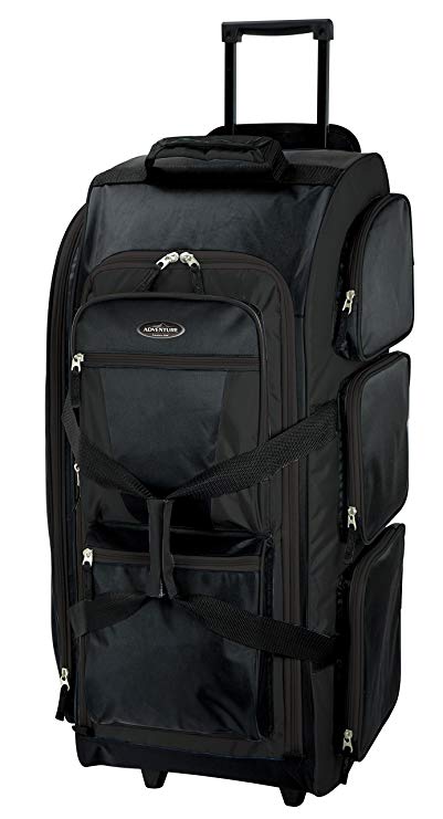 Travelers Club 30" "Xpedition" 7-Pocket Standing and Rolling Duffel Luggage