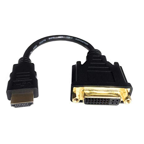 HDMI to DVI Cable, Anbear Bi-Directional HDMI Male to DVI-D(24 1) Female Adapter, 4k DVI to HDMI Conveter