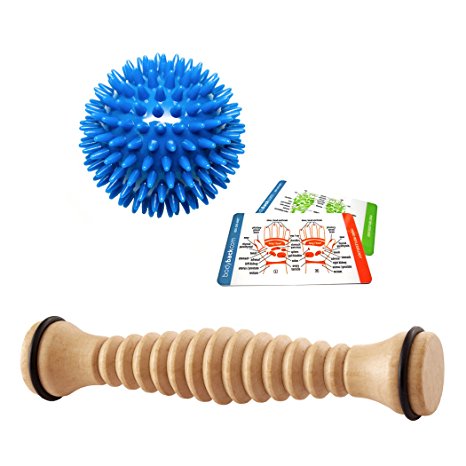 Body Back Company Foot Roller and Porcupine Ball, 1-Count