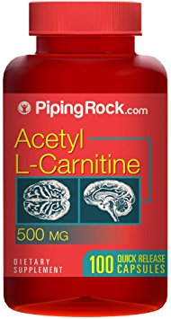 Acetyl L-Carnitine 500 mg 100 Capsules