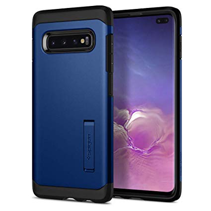 Spigen Tough Armor Designed for Samsung Galaxy S10 Plus Case (2019) - Prism Blue