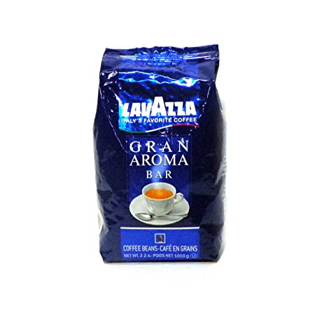 Lavazza Gran Aroma Bar Coffee Beans, 2.2lbs