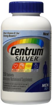 Centrum Silver Ultra for Men Multivitamin Multimineral Supplement - 250 Tablets