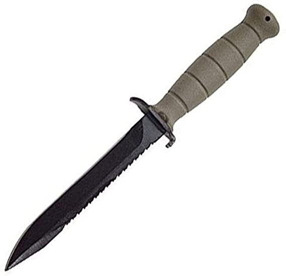 Glock KD039179 Fixed Field Knife w/Saw 6.5" Blade 11.4" Overall FDE