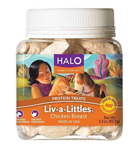 Halo Liv-a-Littles Natural Treats for Dogs and Cats
