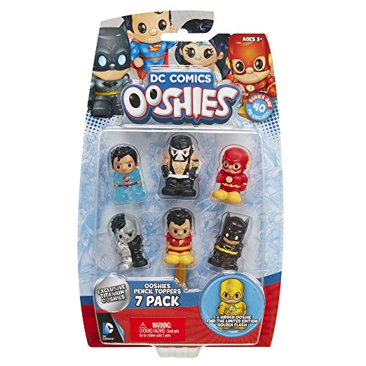 Ooshies Set 2 "DC Comics Series 1" Action Figure (7 Pack)