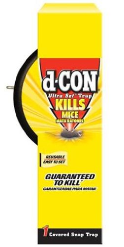 D-Con 00027 Ultra Set Covered Snap Mouse Trap