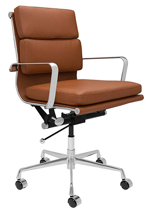 Laura Davidson Furniture SOHO Soft Pad Management Chair (Brown)