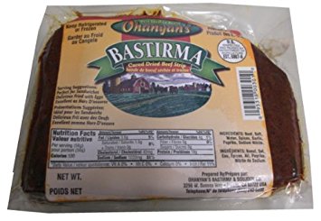 Bastirma-Cured dried beef, WHOLE, approx. 1.4lb