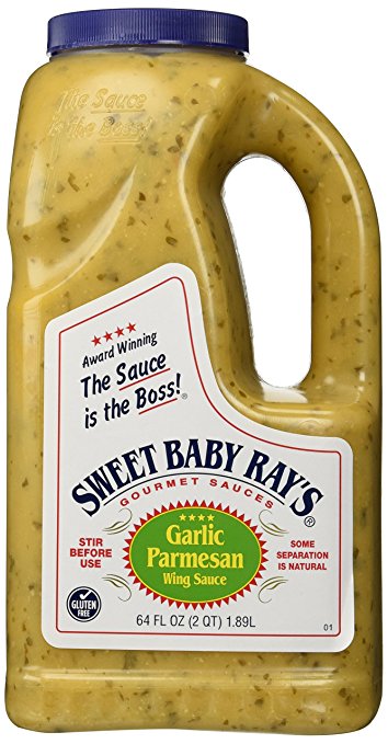 Sweet Baby Ray's Garlic Parmesan Wing Sauce - 64 Oz. Jug