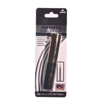 Milani Infinite Liquid Eyeliner, Everlast (Black), 3 Pack