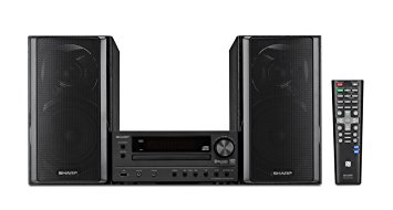 Sharp XL-HF203B Hi-Fi Component Speaker System with High Resolution Audio