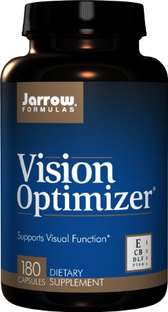 Jarrow Formulas Vision Optimizer Supports Visual Function 180 Caps