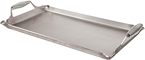 Rocky Mountain Cookware Master Chef Carbon Steel Griddle, 14" x 24", Metal